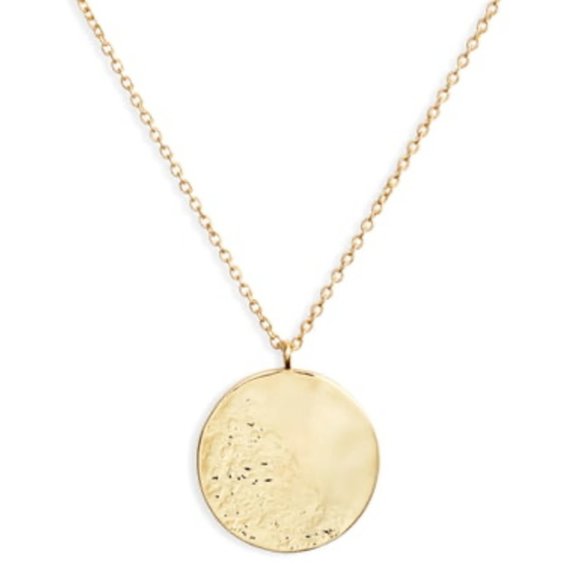 Gorjana Jewelry - NEW! Gorjana Shaye Hammered Coin Necklace